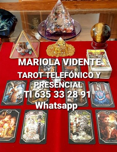 MARIOLA VIDENTE TAROT PRESENCIAL Y TELEFÓNICO