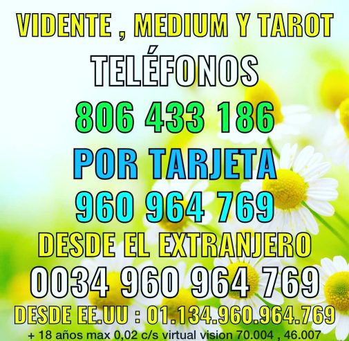 Vidente buena que acierte primera consulta casi gratis tarot