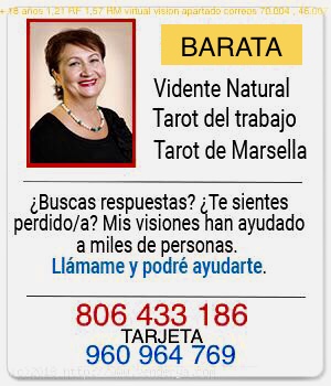 Vidente barata casi gratis Tarotista del amor efectiva