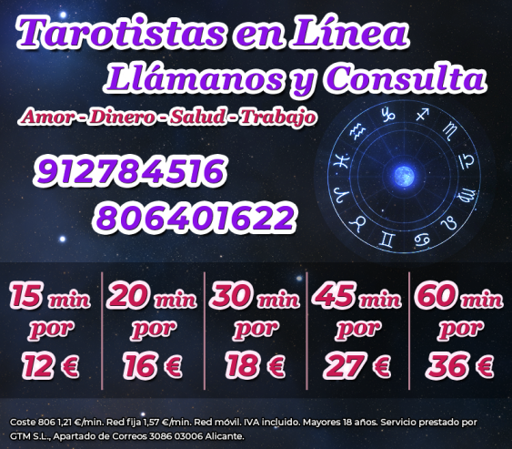 TAROTISTAS EN LINEA LLAMA Y CONSULTA TUS PREGUNTAS