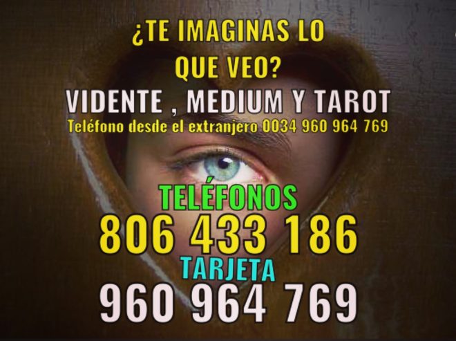 El tarot de la verdad , vidente natural sin gabinetes