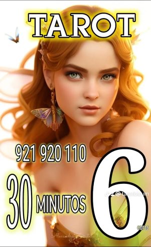 Tarot y videntes 30 minutos 6€