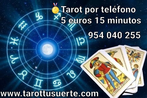 Tarot barato 5 euros 15 minutos 954 040 255 aciertos reales