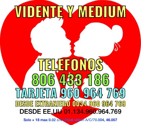 Vidente tarotista hablas directamente conmigo casi gratis