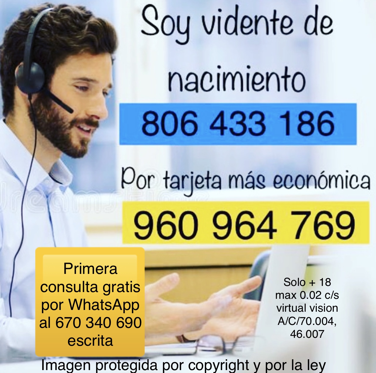 Vidente primera consulta gratis Tarotista gratuita amarres