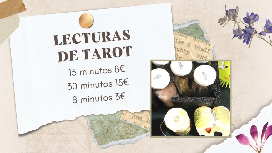 TAROT 15 MINUTOS 8€ BARATO Y ECONOMICO