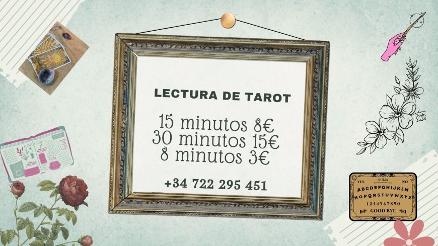 TAROT BARATO 15 minutos 8€ Y RITUALES