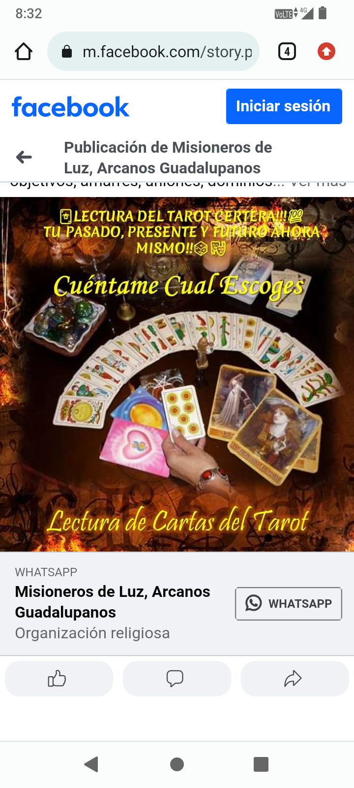 Lectura del tarot en Bogotá 3204129783