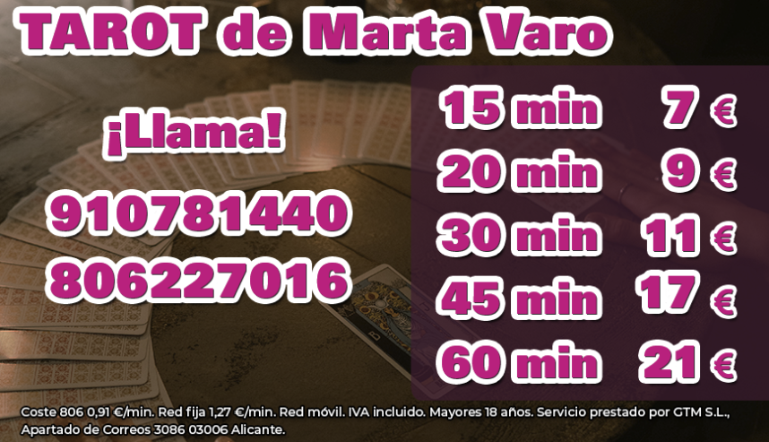 Encuentra la guía en tu camino con el Tarot de Marta