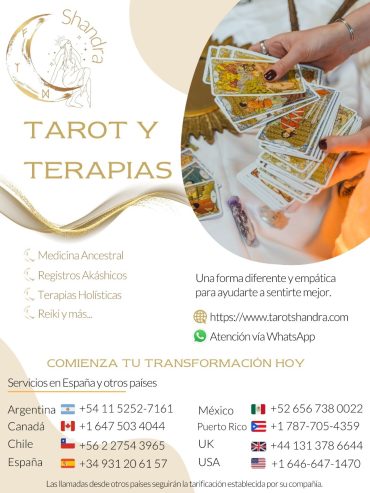 Consulta de Tarot Terapeutico y Reconstructivo