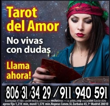 TAROT Y VIDENTES 15 MINUTOS 5€