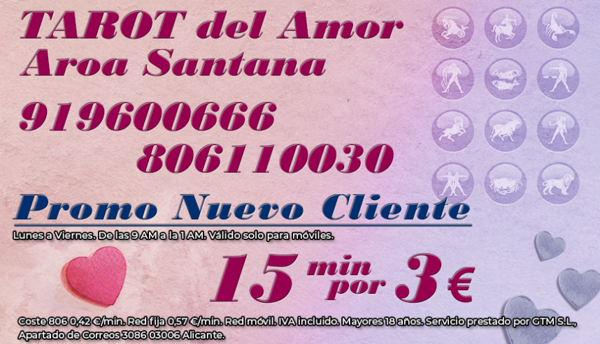 TAROT del Amor de Aroa Santana