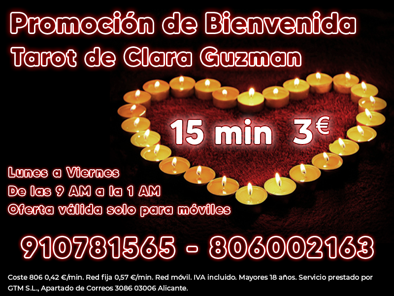 Llama al Tarot del Amor de Clara