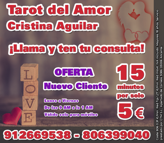 Tirada de Tarot para el Amor con Cristina