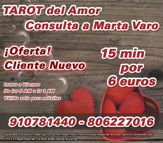 TAROT del Amor de Marta Varo