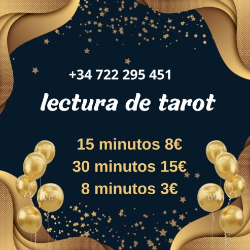 TAROT + VIDENCIA 15 minutos 8€