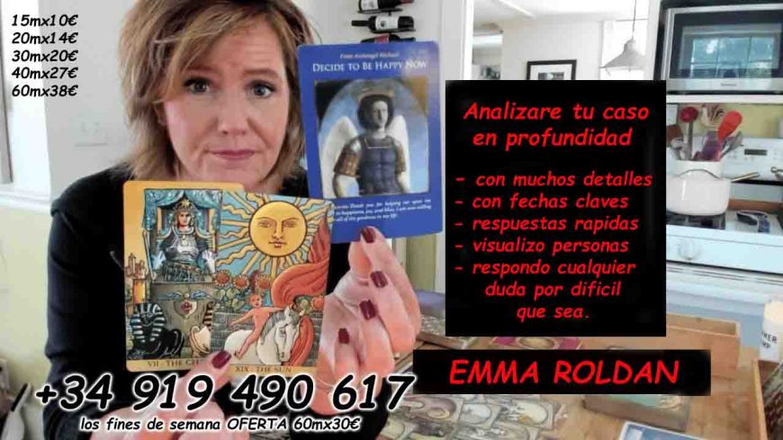 Emma Roldán , atiendo personalmente.10E