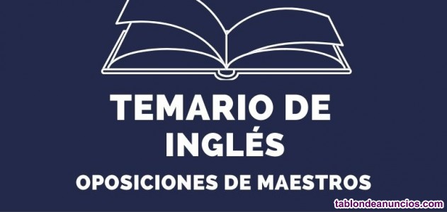 Temario lomloe oposiciones primaria ingls murcia