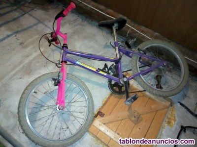 Bicicleta infantil montaa, con cambio