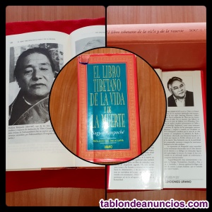 EL LIBRO TIBETANO DE LA VIDA Y DE LA MUERTE. Sogyal Rimpoche.PROLOGO DEL DALAI L