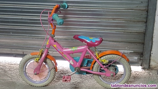 Bicicleta nia de barbie