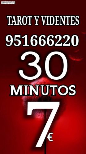 Tarotistas 30 minutos 7€