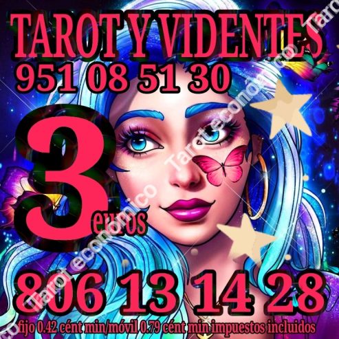 Tarot y videntes visa 3 euros/tarot 806