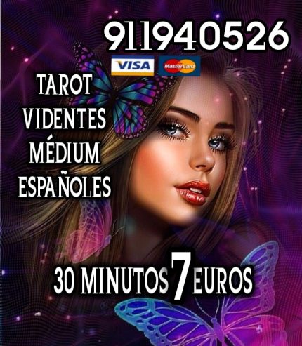 TAROT Y VIDENTES 30 MINUTOS 7€