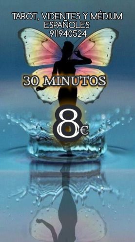 TAROT, VIDENTES Y MÉDIUM 30 MINUTOS 8€