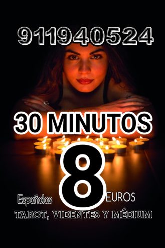 TAROT Y VIDENTES 30 MINUTOS 8€