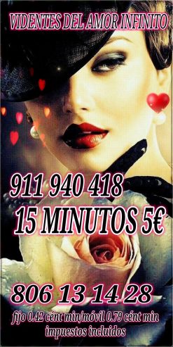 15 minutos 5€ tarot y videncia