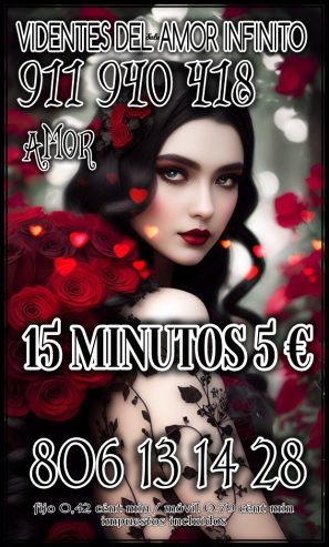 TAROT Y VIDENTES AMOR INFINITO 20 MINUTOS 6 EUROS