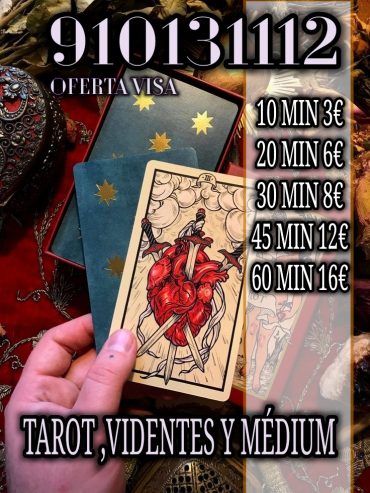 Tarot y videntes 20 minutos 6€