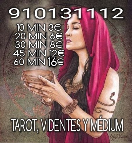 Tarot y videntes 30 minutos 8€