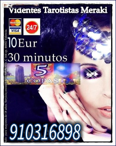 Meraki tarot y videntes 15 minutos 5€