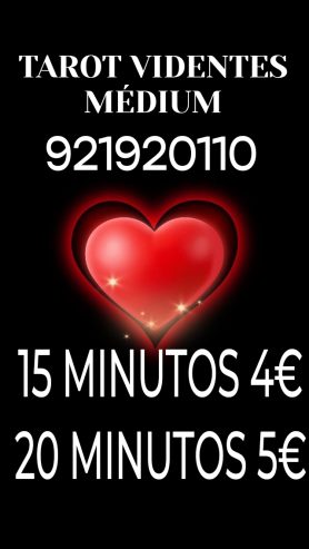 TAROT ECONÓMICO 15 MINUTOS 4€