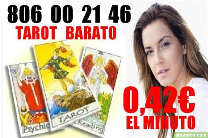 Tarot Barato/Vidente/Tarotista 0,42 € el Min