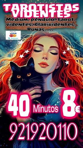 TAROTISTAS 40 MINUTOS 8 EUROS