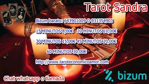 TAROT AMOR BARATO 5€ X 10 MIN SOLO X BIZUM