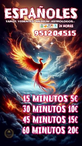 Tarot y videntes 15 minutos 5€