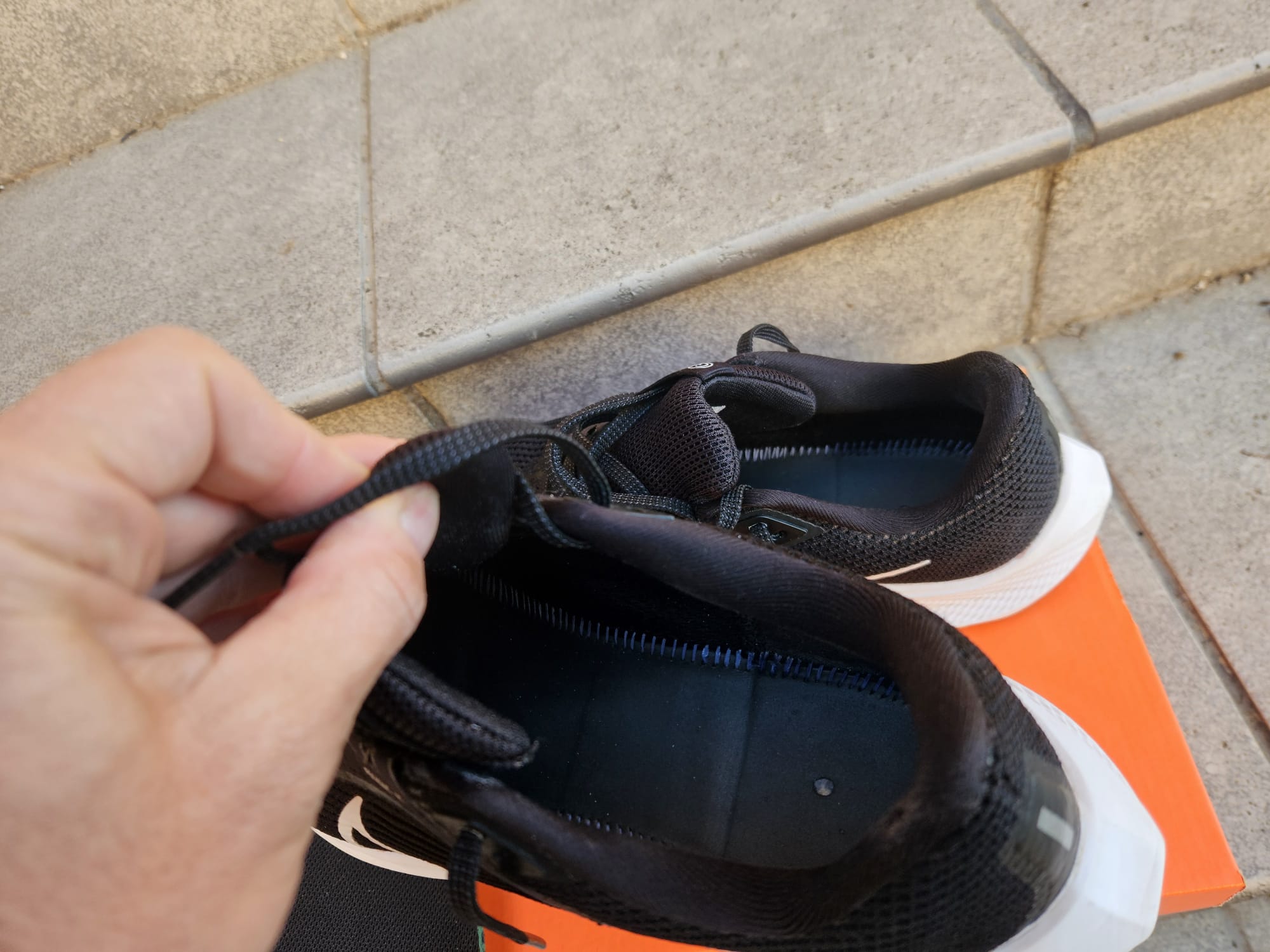 Nike PEGASUS 40. Negras
