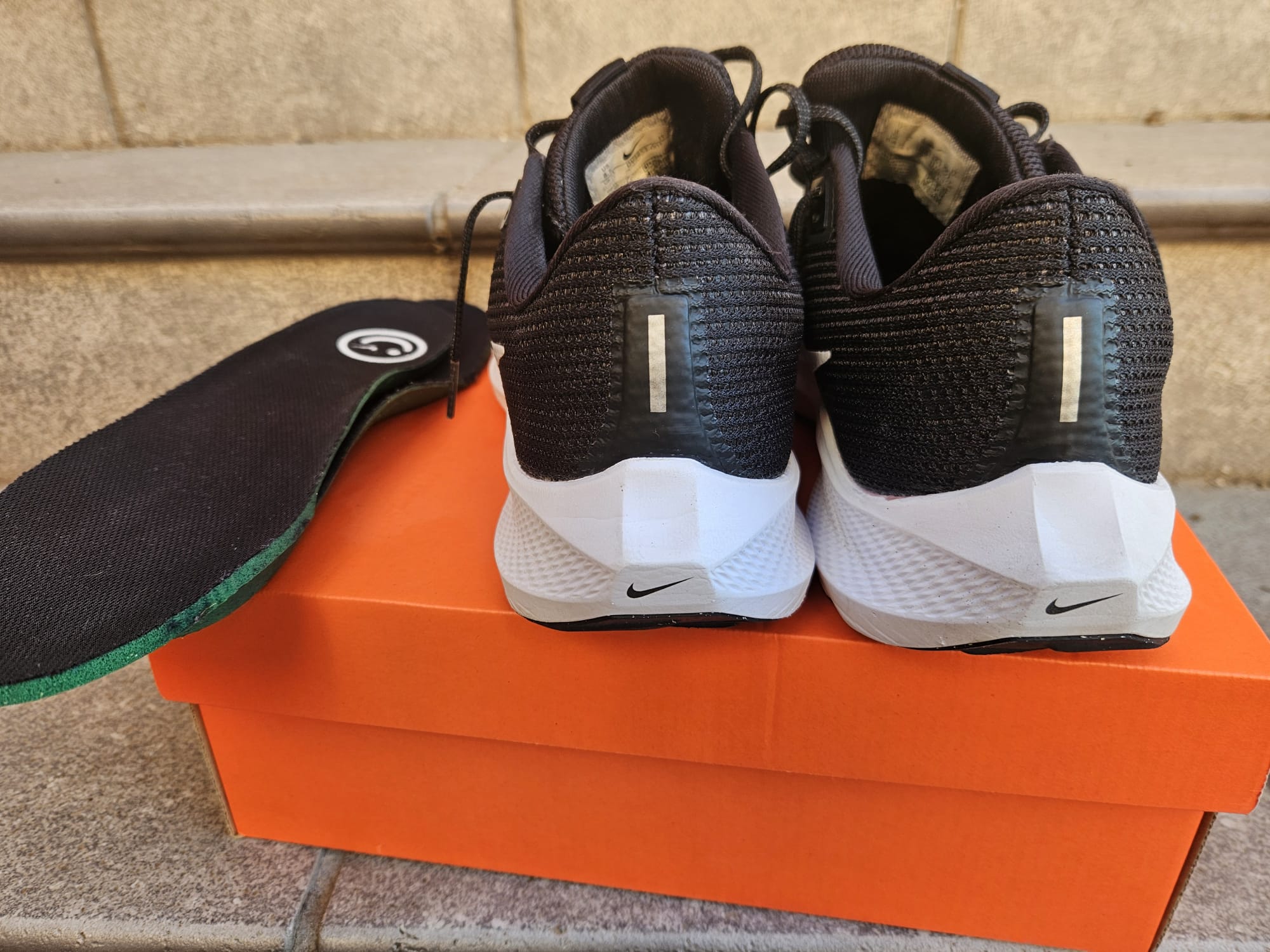 Nike PEGASUS 40. Negras