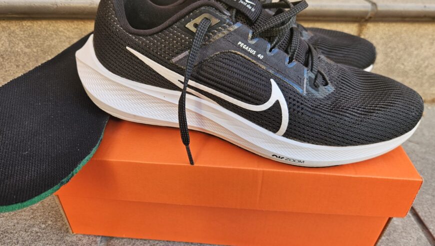 Nike PEGASUS 40. Negras